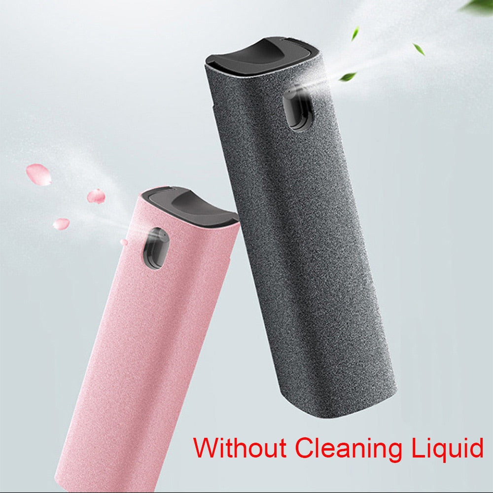 2 In 1 Phone Screen Cleaner Spray and Microfiber Cloth
