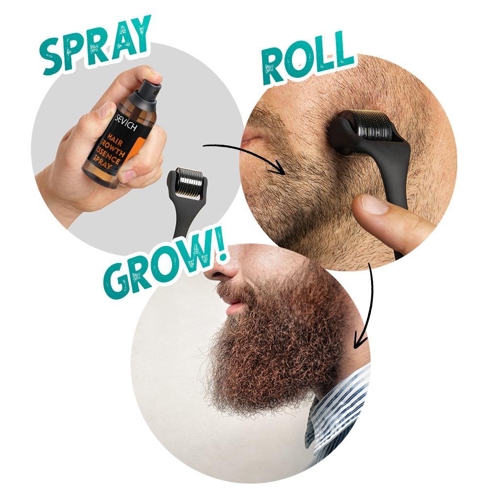 Beard Growth Roller Set